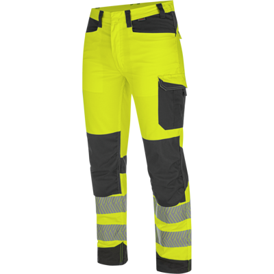 Pantalon de travail haute-visibilité fluo jaune/anthracite Würth MODYF Jaune 52 - Publicité Pantalon de travail haute-visibilité fluo jaune/anthracite Würth MODYF Jaune 52 - Publicité