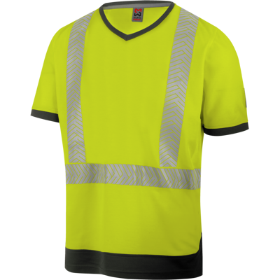 Tee-shirt de travail haute-visibilité jaune fluo Würth MODYF Jaune L - Publicité Tee-shirt de travail haute-visibilité jaune fluo Würth MODYF Jaune L - Publicité
