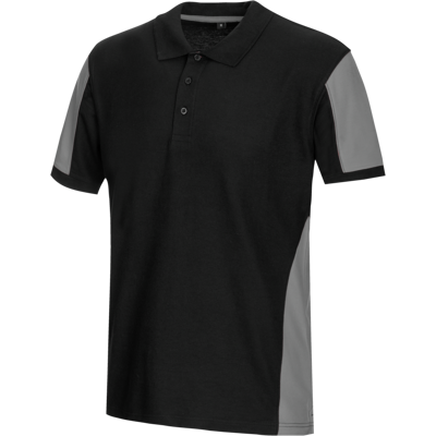 WÜRTH MODYF Polo de travail bicolore JOB+ BICOLOR noir/gris Noir M - Publicité WÜRTH MODYF Polo de travail bicolore JOB+ BICOLOR noir/gris Noir M - Publicité