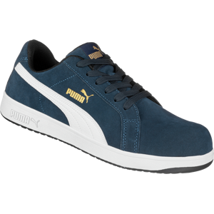 PUMA SAFETY SHOES Chaussures de sécurité Iconic Suede S1PL ESD HRO Puma marines Bleu marine