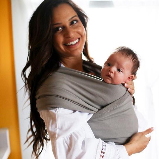 Boba Wrap Grise - Echarpe de Portage nouveau né Boba Wrap Grise - Echarpe de Portage nouveau né