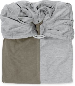 je porte mon bébé Petite écharpe sans noeud JPMBB - Gris Chiné Olive