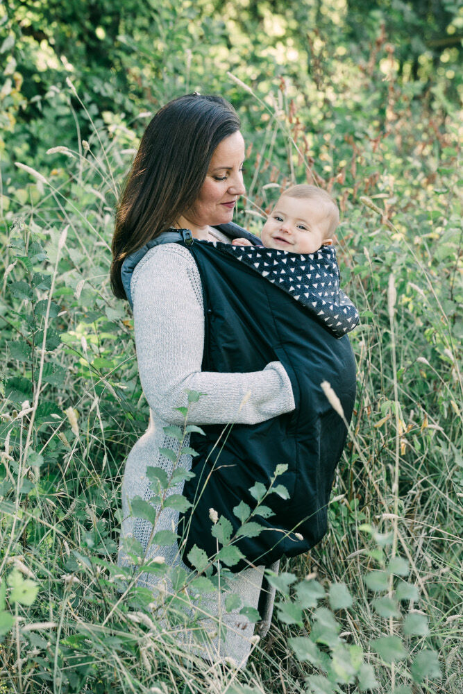 Lucky Couverture de portage 3 en 1 Lucky Noire Lucky Couverture de portage 3 en 1 Lucky Noire