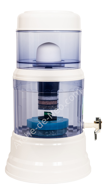 EVA WATER Fontaine à eau filtrante EVA 1200 BEP avec IRL et Magnétisation - 12 litres