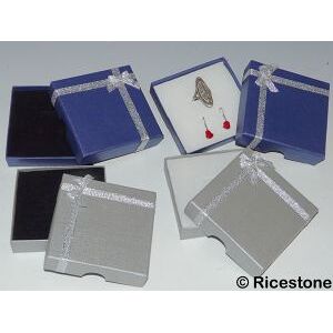 Ricestone 1h) 10x Boite cadeau 9x9; Boite cloche multi-bijoux