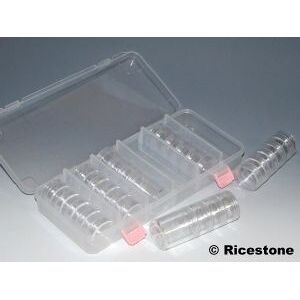 Ricestone 2a) Coffret plastique + colonne de boites qui se vissent