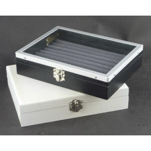 Ricestone 3a) Coffret luxe pour bagues 16x21 cm a rouleaux.