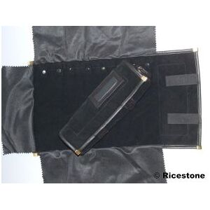 Ricestone 1a) Marmotte pour bracelets, Trousse a bijoux en feutrine souple