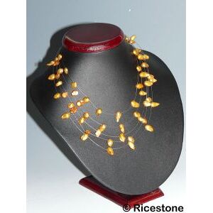 Ricestone 2b) Buste à collier de Hauteur 22 cm, ECONOMIQUE.