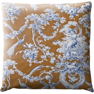 Stores-et-Rideaux.com Coussin Toile de Jouy Camel