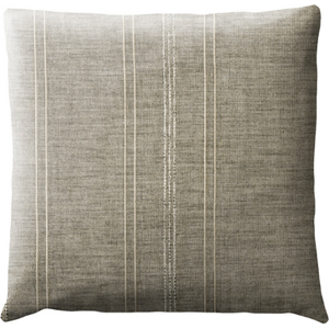 Stores-et-Rideaux.com Coussin Geometrique Rayures gris