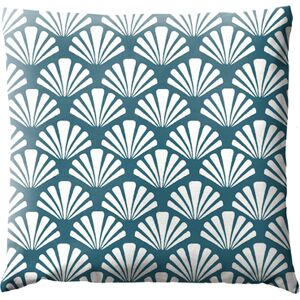 Stores-et-Rideaux.com Coussin Ciment Lalique Bleu