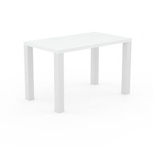 MYCS Bureau - Blanc, design contemporain, table de travail, fonctionnelle - 120 x 75 x 70 cm, modulable - Publicité