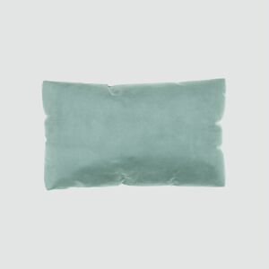 MYCS Coussin Bleu Glacier - 30x50 cm - Housse en Velours. Coussin de canapé moelleux - Publicité