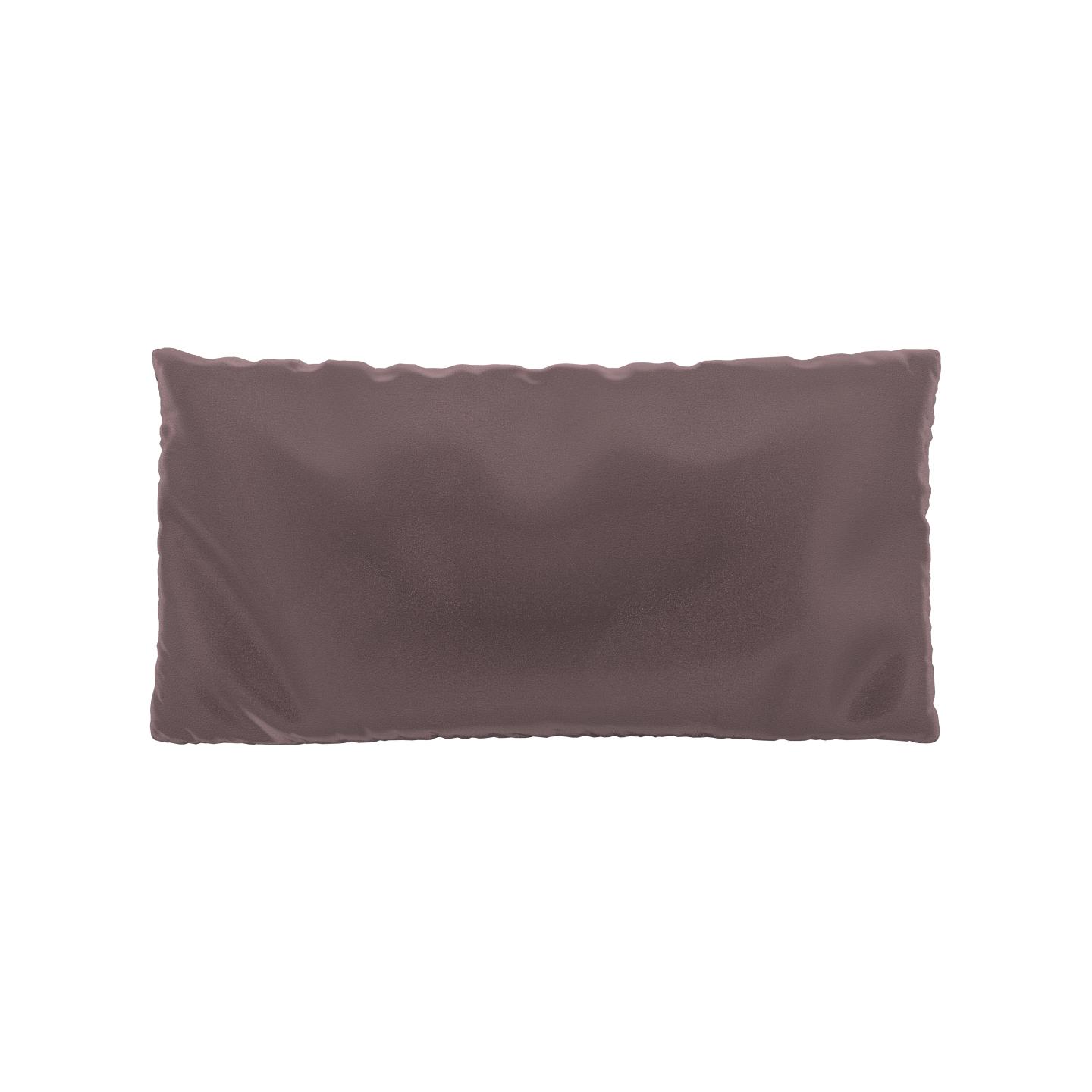 MYCS Coussin Rose Poudré - 40x80 cm - Housse en Velours. Coussin de canapé moelleux