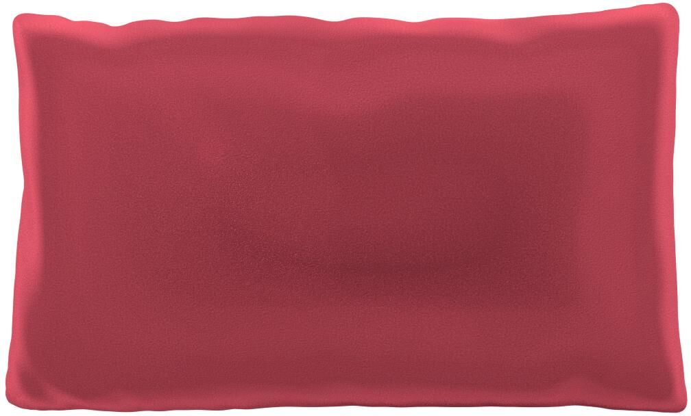 MYCS Coussin Rouge Corail - 30x50 cm - Housse en Velours. Coussin de canapé moelleux