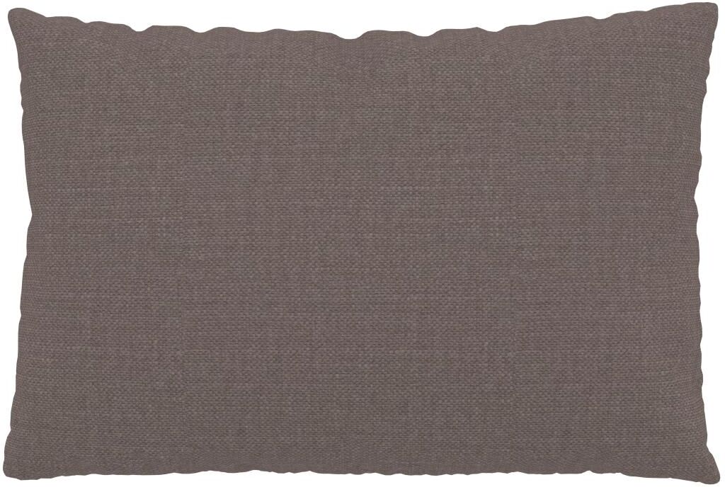 MYCS Coussin Taupe Gris - 40x60 cm - Housse en Textile tissé. Coussin de canapé moelleux