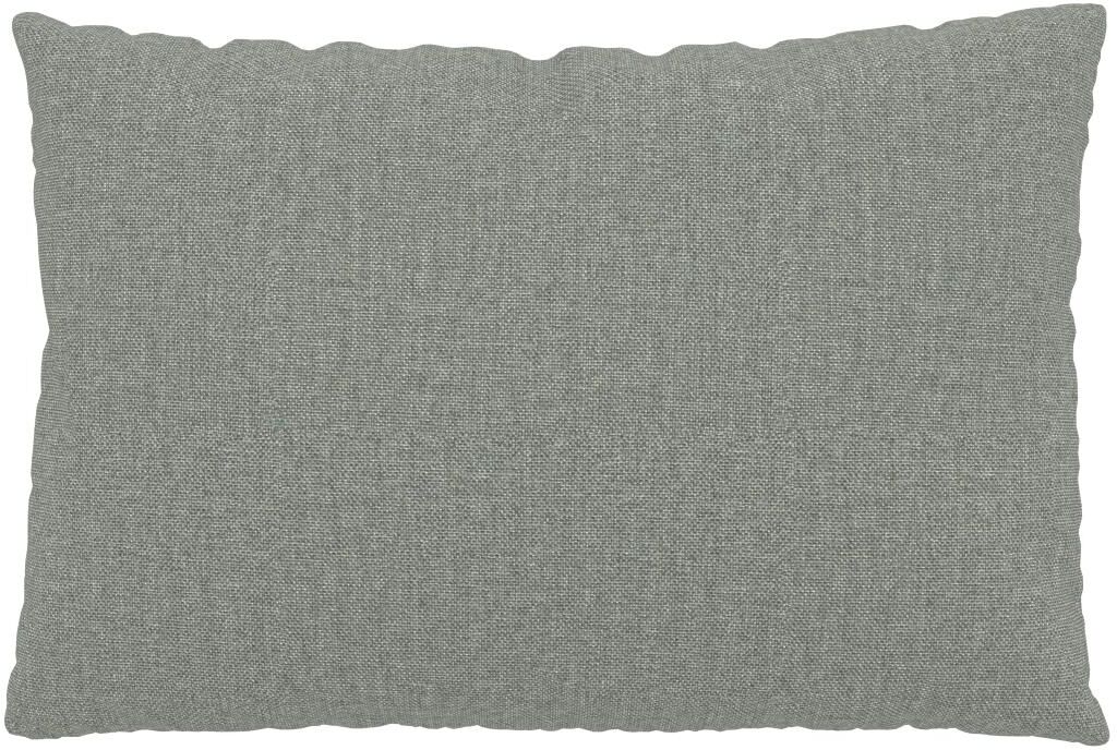 MYCS Coussin Gris ardoise - 40x60 cm - Housse en Tissu Fin. Coussin de canapé moelleux