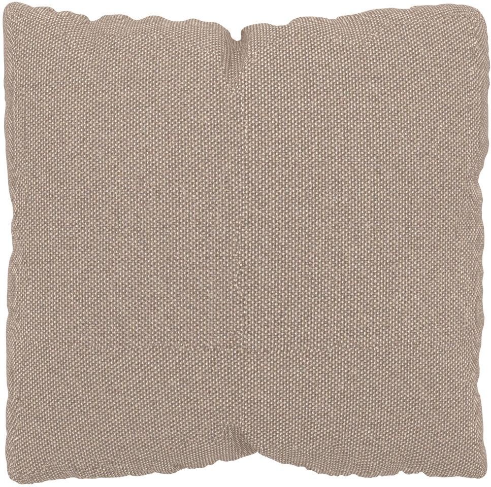 MYCS Coussin Beige Sable - 40x40 cm - Housse en Tissu Fin. Coussin de canapé moelleux