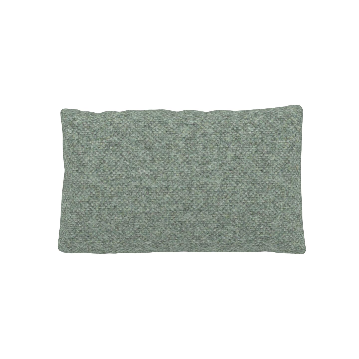 MYCS Coussin Gris Ciment - 30x50 cm - Housse en Laine chinée. Coussin de canapé moelleux MYCS Coussin Gris Ciment - 30x50 cm - Housse en Laine chinée. Coussin de canapé moelleux