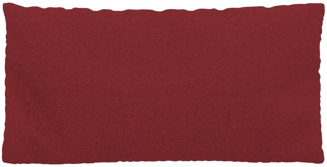 MYCS Coussin Rouge Cerise - 40x80 cm - Housse en Laine. Coussin de canapé moelleux MYCS Coussin Rouge Cerise - 40x80 cm - Housse en Laine. Coussin de canapé moelleux