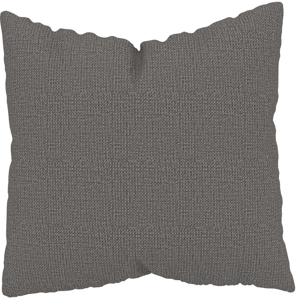 MYCS Coussin Gris Taupe - 50x50 cm - Housse en Tissu grossier. Coussin de canapé moelleux