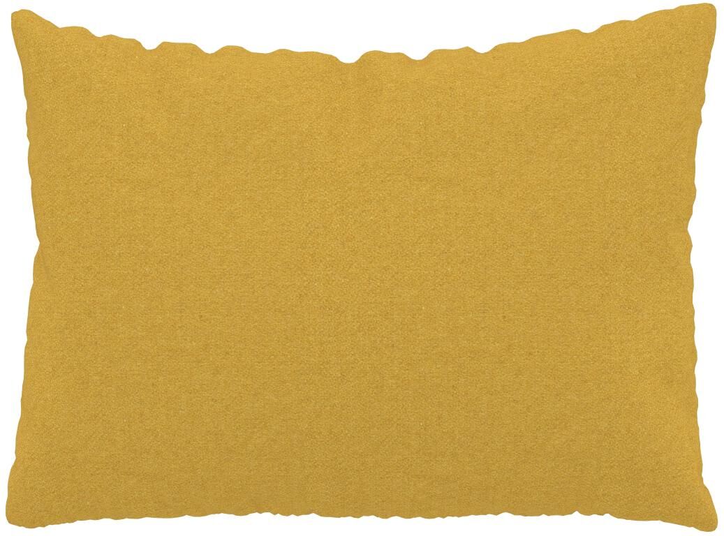 MYCS Coussin Jaune Colza - 48x65 cm - Housse en Laine. Coussin de canapé moelleux MYCS Coussin Jaune Colza - 48x65 cm - Housse en Laine. Coussin de canapé moelleux