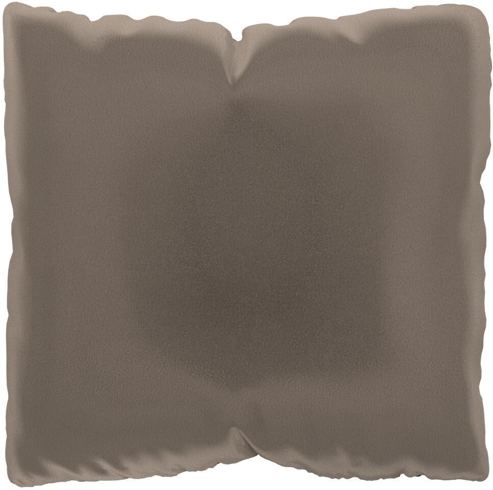 MYCS Coussin Beige Crème - 40x40 cm - Housse en Velours. Coussin de canapé moelleux