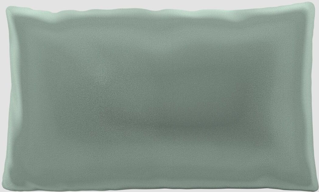 MYCS Coussin Bleu Glacier - 30x50 cm - Housse en Velours. Coussin de canapé moelleux MYCS Coussin Bleu Glacier - 30x50 cm - Housse en Velours. Coussin de canapé moelleux