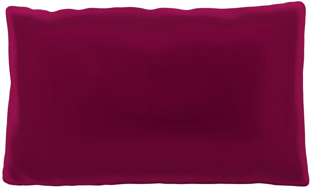 MYCS Coussin Rose Magenta - 30x50 cm - Housse en Velours. Coussin de canapé moelleux