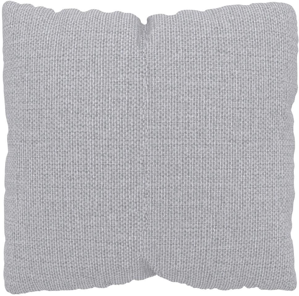 MYCS Coussin Gris Clair - 40x40 cm - Housse en Tissu Fin. Coussin de canapé moelleux