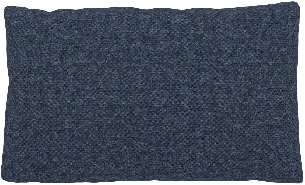 MYCS Coussin Bleu Denim - 30x50 cm - Housse en Laine chinée. Coussin de canapé moelleux MYCS Coussin Bleu Denim - 30x50 cm - Housse en Laine chinée. Coussin de canapé moelleux