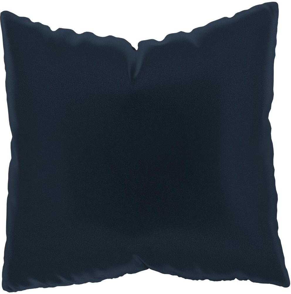 MYCS Coussin Bleu Nuit - 50x50 cm - Housse en Velours. Coussin de canapé moelleux