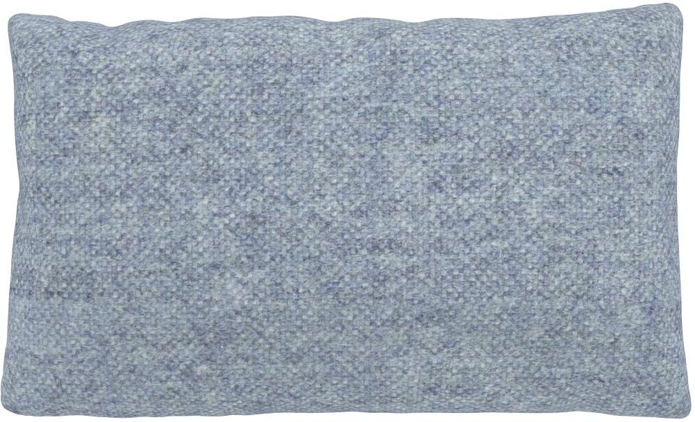 MYCS Coussin Bleu Glacier - 30x50 cm - Housse en Laine chinée. Coussin de canapé moelleux MYCS Coussin Bleu Glacier - 30x50 cm - Housse en Laine chinée. Coussin de canapé moelleux