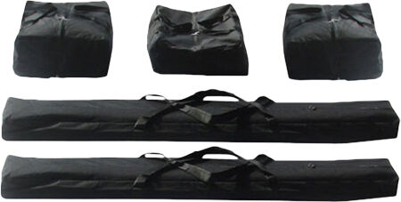 Intent24.fr Set de housses pour tentes 3 480g/m² Tissu Oxford noir Intent24.fr Set de housses pour tentes 3 480g/m² Tissu Oxford noir