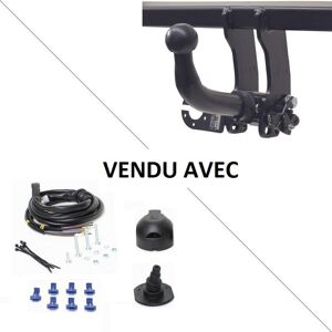 Attelage Toyota Rav 4 avec roue de secours 0209 0213 RDSOH faisceau universel 7 broches