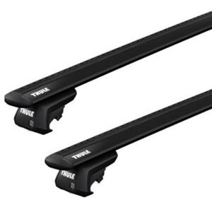 Ssang Yong Barres de toit SsangYong Rexton (06/06-06/12) Thule WingBar Evo Black Alu