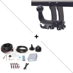 Attelage Volkswagen Tiguan (11/07-03/16) RDSOH + faisceau universel 7 broches + boitier électronique - Publicité Attelage Volkswagen Tiguan (11/07-03/16) RDSOH + faisceau universel 7 broches + boitier électronique - Publicité