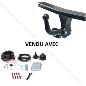 Attelage Volkswagen Caddy / Caddy Maxi (09/15-08/20) Col de cygne + faisceau universel 7 broches + boitier électronique - Publicité Attelage Volkswagen Caddy / Caddy Maxi (09/15-08/20) Col de cygne + faisceau universel 7 broches + boitier électronique - Publicité