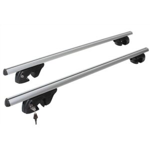 Barres de toit Audi A6 Allroad (05/06-06/12) Menabo Sherman Noir - Publicité Barres de toit Audi A6 Allroad (05/06-06/12) Menabo Sherman Noir - Publicité