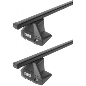 Barres de toit Volkswagen Transporter T5 (10/09-08/15) Thule SquareBar Acier - Publicité Barres de toit Volkswagen Transporter T5 (10/09-08/15) Thule SquareBar Acier - Publicité