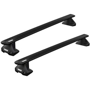 Barres de toit Mazda 3 Coffre (10/13-11/18) Thule WingBar Evo Black Alu - Publicité Barres de toit Mazda 3 Coffre (10/13-11/18) Thule WingBar Evo Black Alu - Publicité