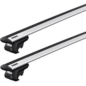 Barres de toit Volkswagen Golf 8 SW phase 2 (08/23-) Thule WingBar Evo Alu - Publicité Barres de toit Volkswagen Golf 8 SW phase 2 (08/23-) Thule WingBar Evo Alu - Publicité