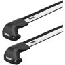 Barres de toit Mercedes EQS (08/21-) Thule WingBar Edge Alu