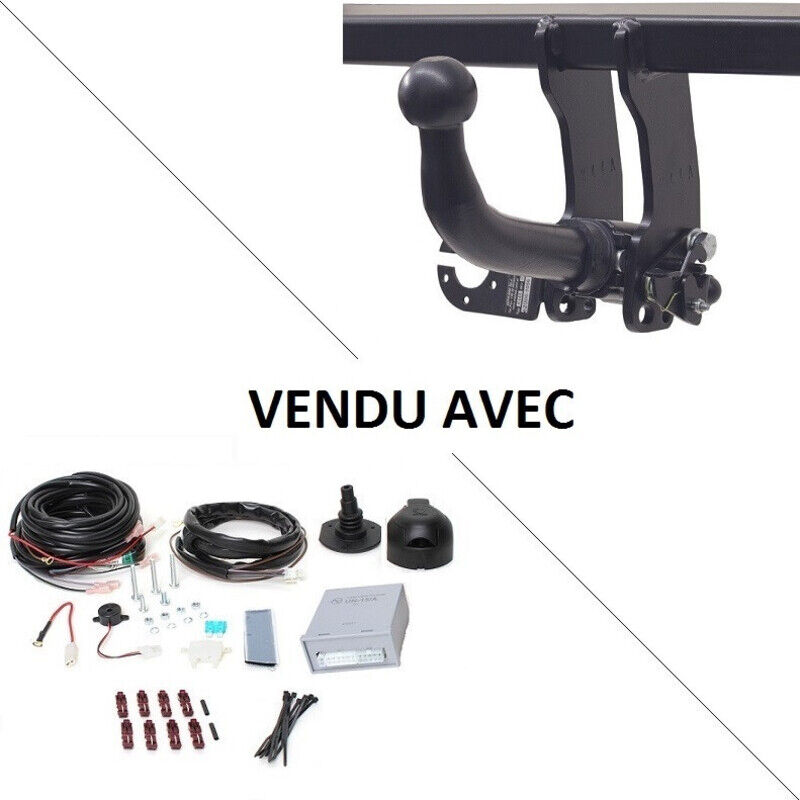 Attelage Volkswagen Touran (10/15-) RDSOH + faisceau universel 7 broches + boitier électronique