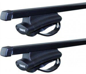 Citroën Barres de toit Citroen C3 Aircross (10/17-) Thule SquareBar Acier