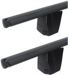 Renault Barres de toit Renault Captur (04/13-05/17) Menabo Delta Noir Renault Barres de toit Renault Captur (04/13-05/17) Menabo Delta Noir