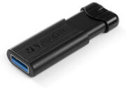 Verbatim Clé USB 3.0 rétractable Pinstripe Noir - 64 Go