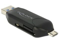 Delock Lecteur de cartes Micro USB et USB 3.0 Delock