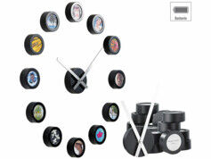Infactory Horloge murale personnalisable 12 photos